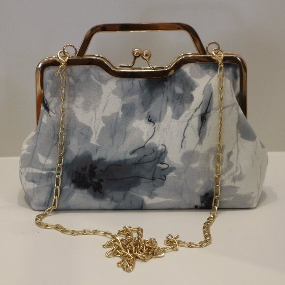 japanese bag, handmade bag, evening clutch, clutch bag, clutches, clutch purse - Picture 5 of 7